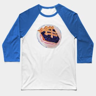 Blueberry Pie Baseball T-Shirt